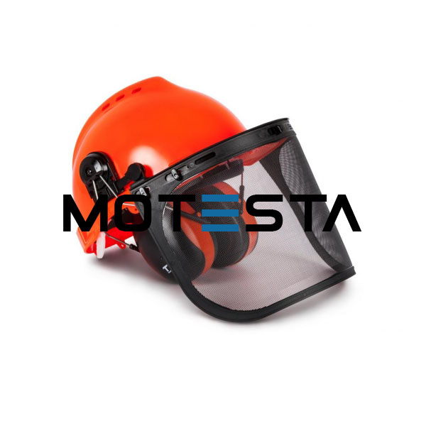 Chainsaw Safety Helmet With Face Shield Visor And Earmuff
