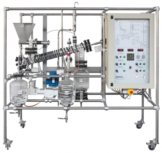 Liquid-Liquid Extraction Pilot Plant With Raschig Ring Packing