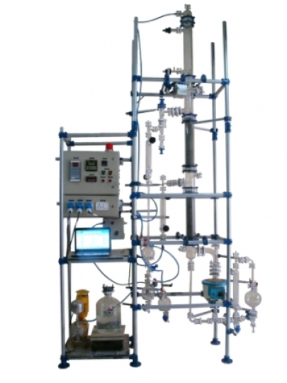 Automated Continuous Distillation Pilot Plant
