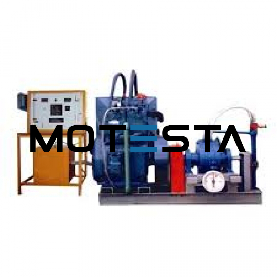 Single Cylinder Four Stroke Water Cooled Slow Speed Diesel Engine Test Rig With Mechanical Brake (Rope Brake) Loading