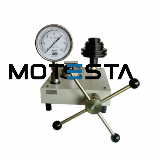 Dead Weight Pressure Gauge Calibrator Tester