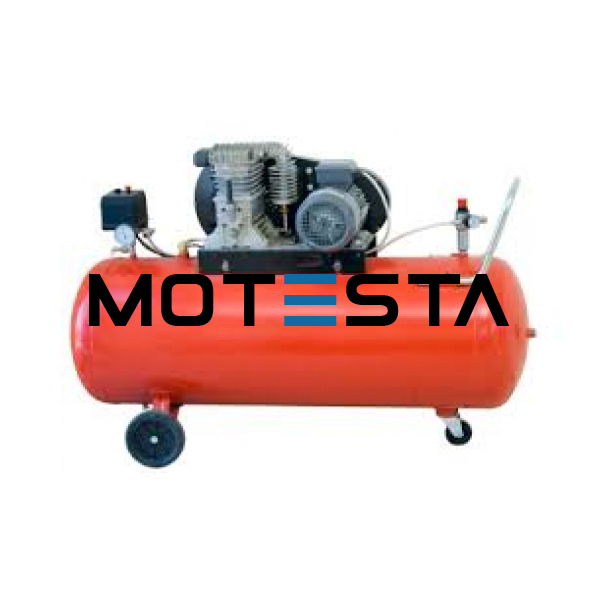 Heavy duty stationary air compressor