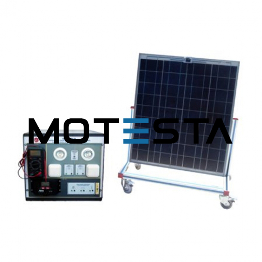Photovoltaic System for standalone or Grid connected application trainer