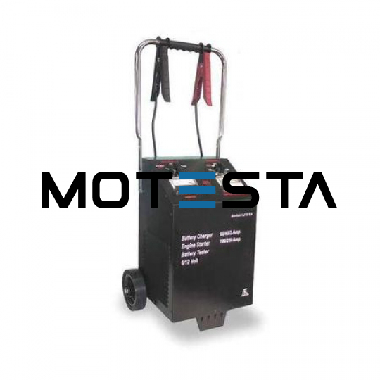 6v and 12v battery starter /charger with trolley