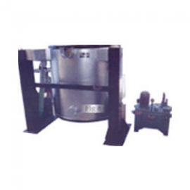 Gas fire crucible furnace